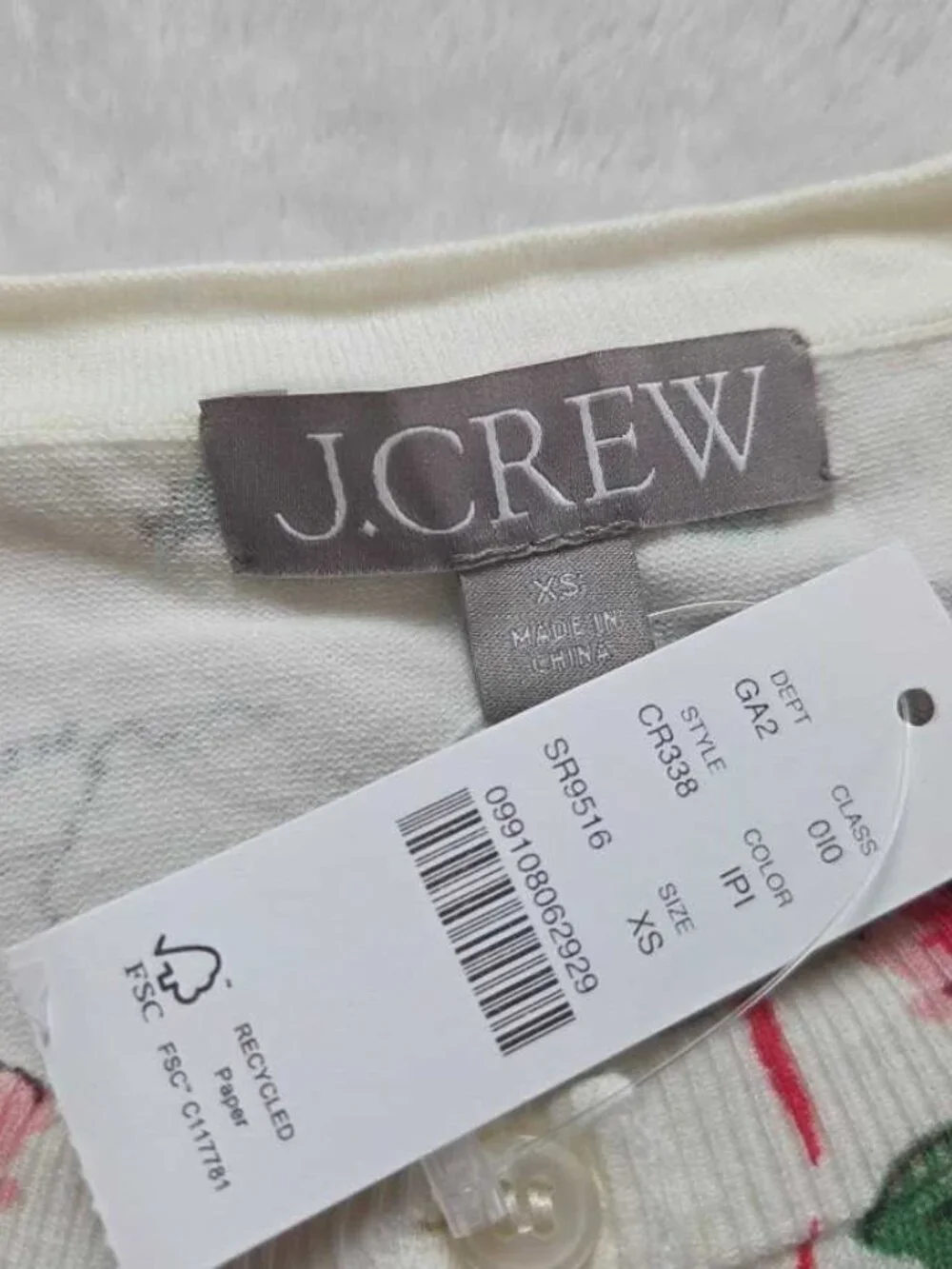 J. Crew brand crew
